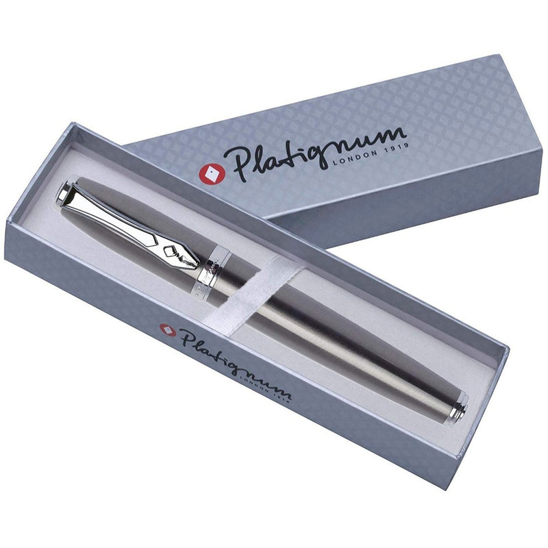 PLATIGNUM, Fountain Pen - NOSTALGIA SHIMMERY CHROME.