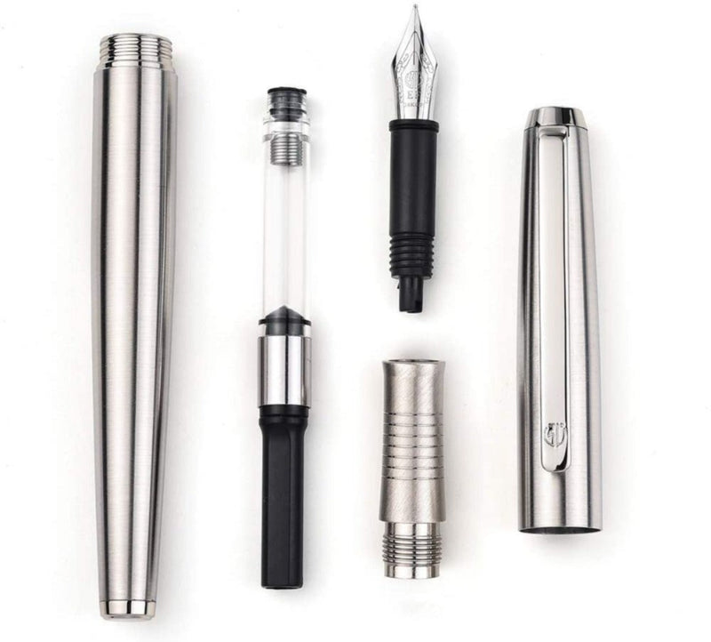HONGDIAN, Fountain Pen - 517S SILVER WHITE. 5