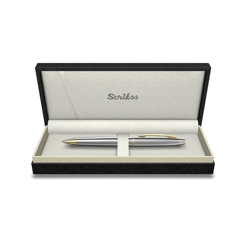 SCRIKSS, Ballpoint Pen - NOBLE 35 GOLD CHROME 4