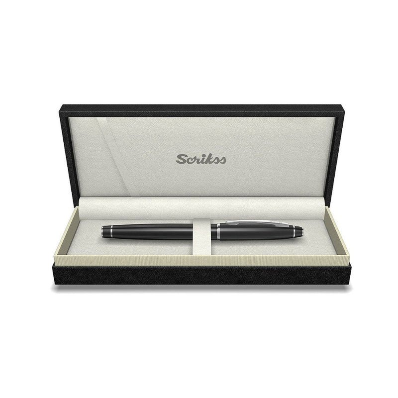 SCRIKSS, Fountain Pen - NOBLE 35 BLACK CHROME 7