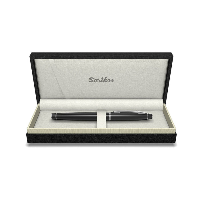 SCRIKSS, Roller Pen - NOBLE 35 BLACK CHROME.