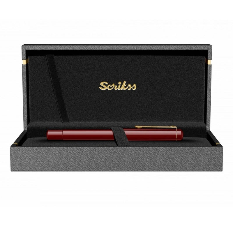 SCRIKSS, Fountain Pen - 419 PISTON FILLER BURGUNDY 13