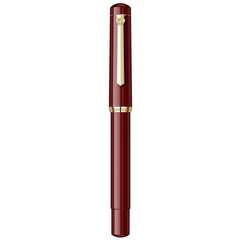 SCRIKSS, Fountain Pen - 419 PISTON FILLER BURGUNDY 