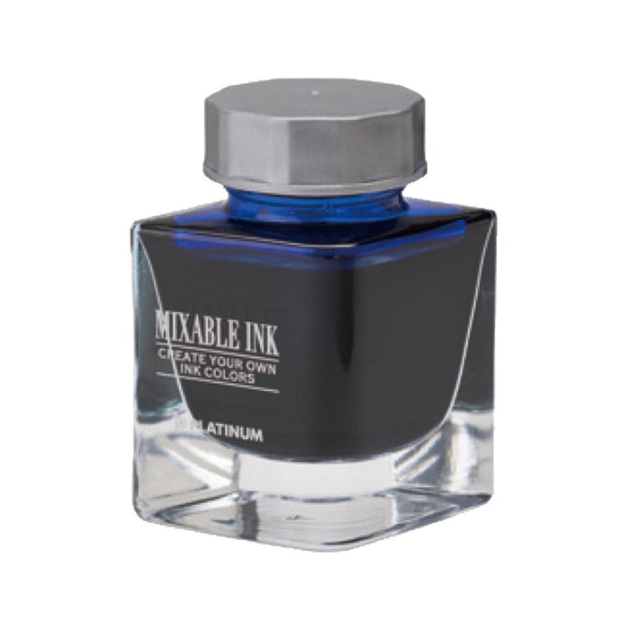 PLATINUM, Mixable Ink Bottle Mini - AURORA BLUE 20ml 