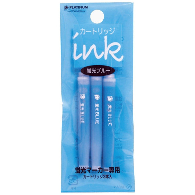 PLATINUM, Highlighter Ink Cartridge - PREPPY BLUE 