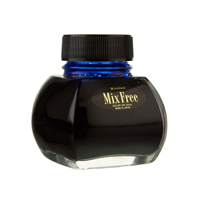 PLATINUM, Mixable Ink Bottle - AURORA BLUE 60ml 