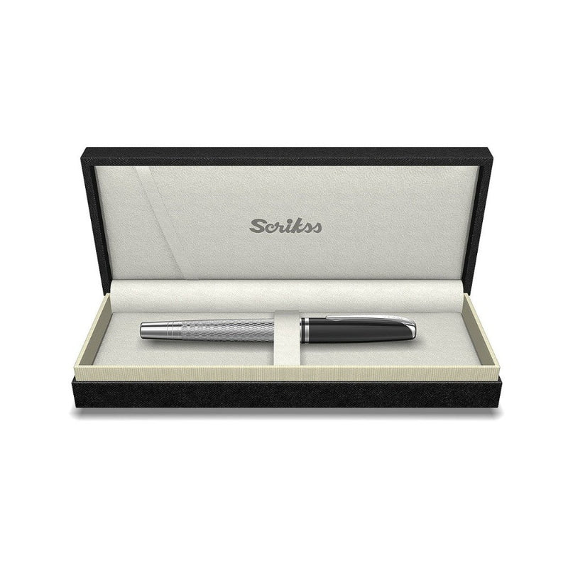 SCRIKSS, Fountain pen - PERA 477 BLACK CHROME 6