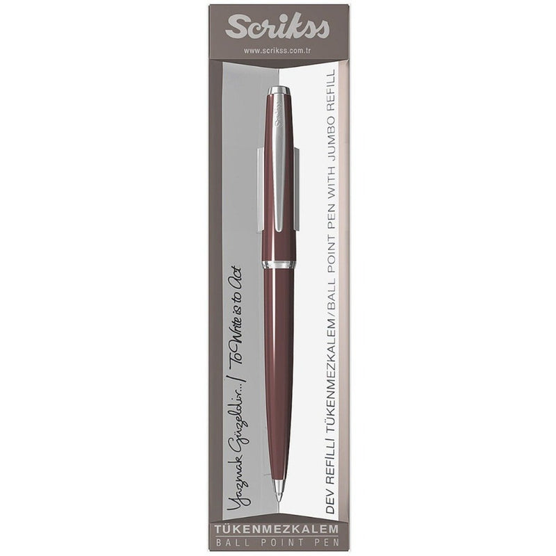 SCRIKSS, Ballpoint Pen - VINTAGE 33 BURGUNDY 8