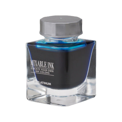 PLATINUM, Mixable Ink Bottle Mini - AQUA BLUE 20ml 