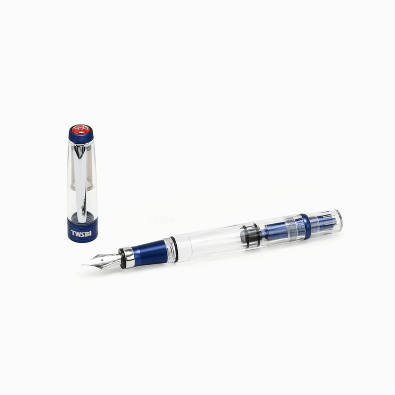 TWSBI, Fountain Pen - DIAMOND 580 AL R NAVY BLUE.