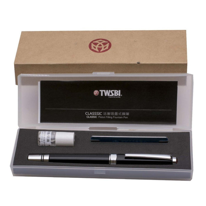 TWSBI, Fountain Pen - CLASSIC BLACK 7