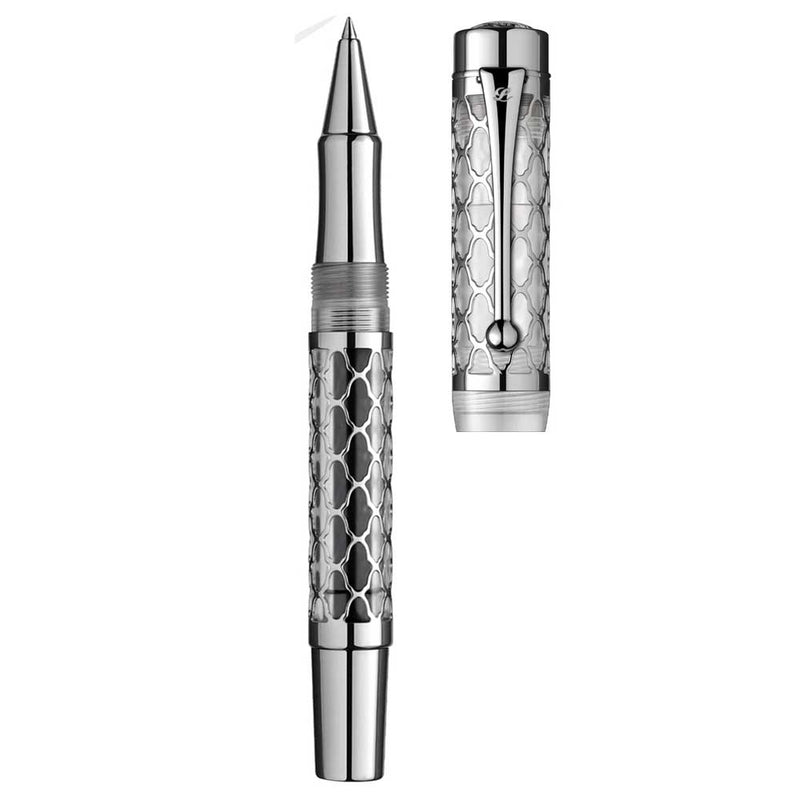 LABAN, Roller Pen - FLORA SILVER.