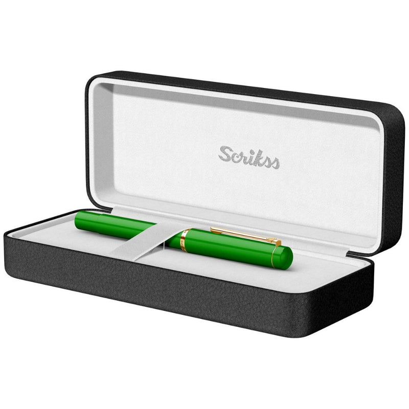 SCRIKSS, Fountain Pen - 419 Piston Filler GREEN GT 4
