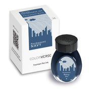 COLORVERSE, Ink Bottle - OFFICE Series PERMANENT NAVY (30ml) 4