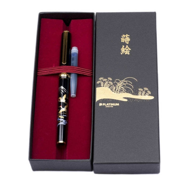 PLATINUM, Fountain Pen - VICOH MODERN MAKI-E CRANE & MT. FUJI 5