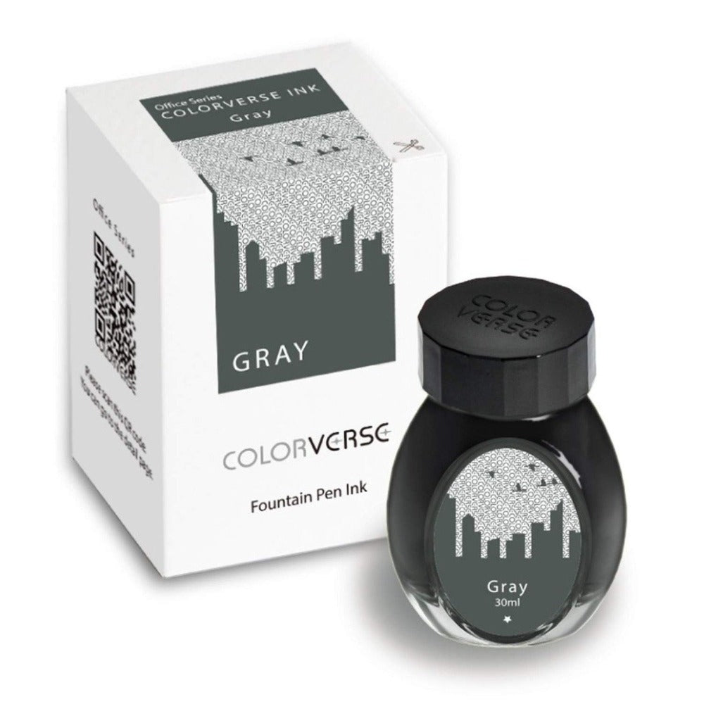 COLORVERSE, Ink Bottle - OFFICE Series GRAY (30ml) 4