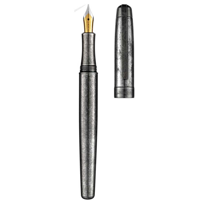 LABAN, Fountain Pen - ANTIQUE GUN METAL. 4