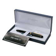 PLATINUM, Fountain Pen - PRESIDENT BLACK 8