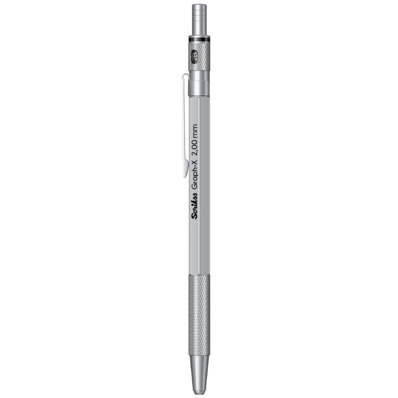 SCRIKSS, Mechanical Pencil - GRAPH X SATIN CHROME CT 4
