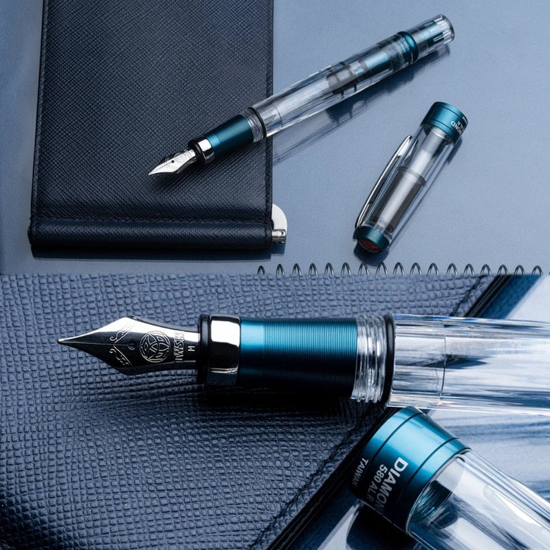 TWSBI, Fountain Pen - DIAMOND 580 AL R PRUSSIAN BLUE 4