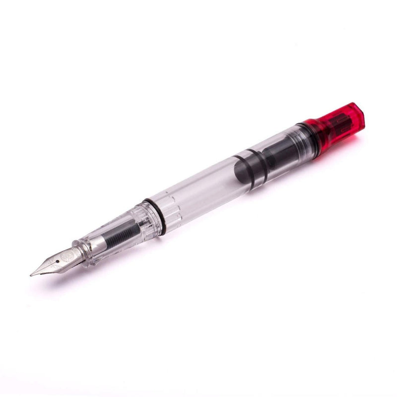 TWSBI, Fountain Pen - ECO TRANSPARENT BLOSSOM RED.