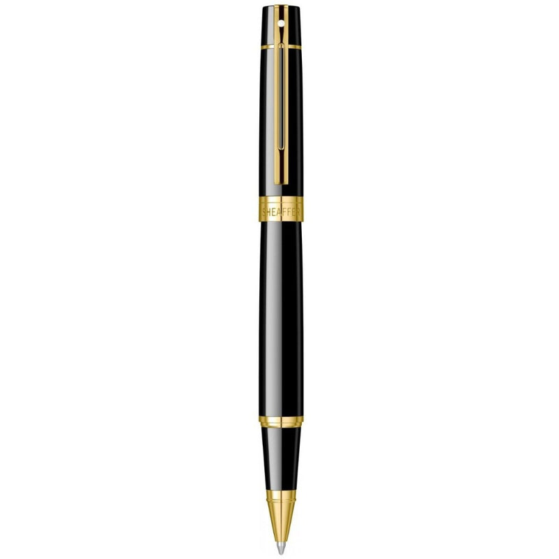 SHEAFFER, Rollerball Pen - 300 GLOSSY BLACK GT 4