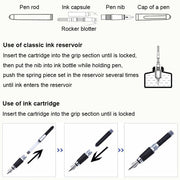 KACO, Fountain Pen - ANGLE BLACK 6