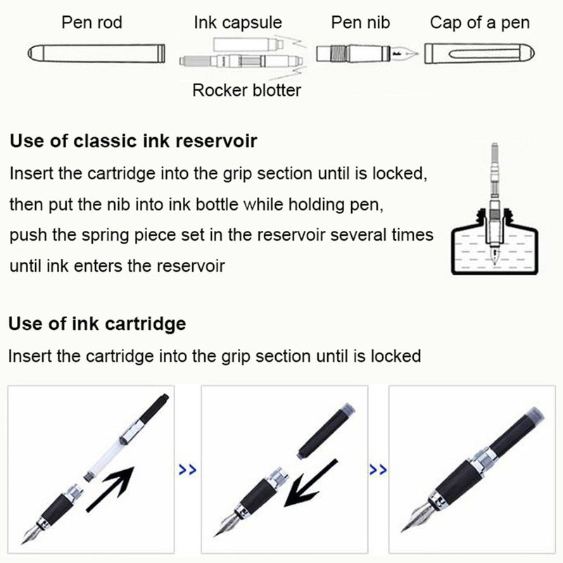 KACO, Fountain Pen - ANGLE BLACK 6