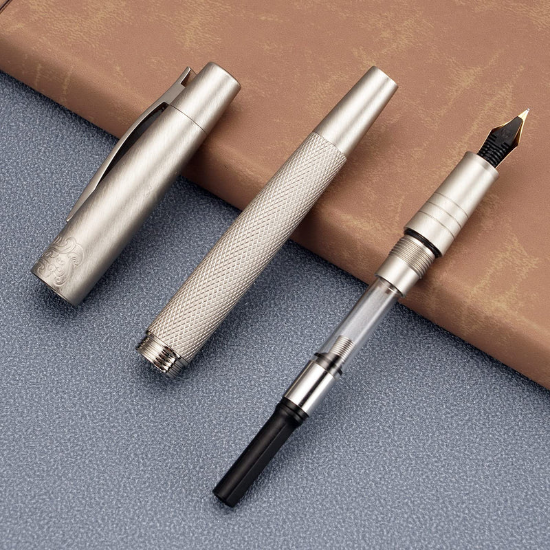 HONGDIAN, Fountain Pen - 6013 GUN METAL.