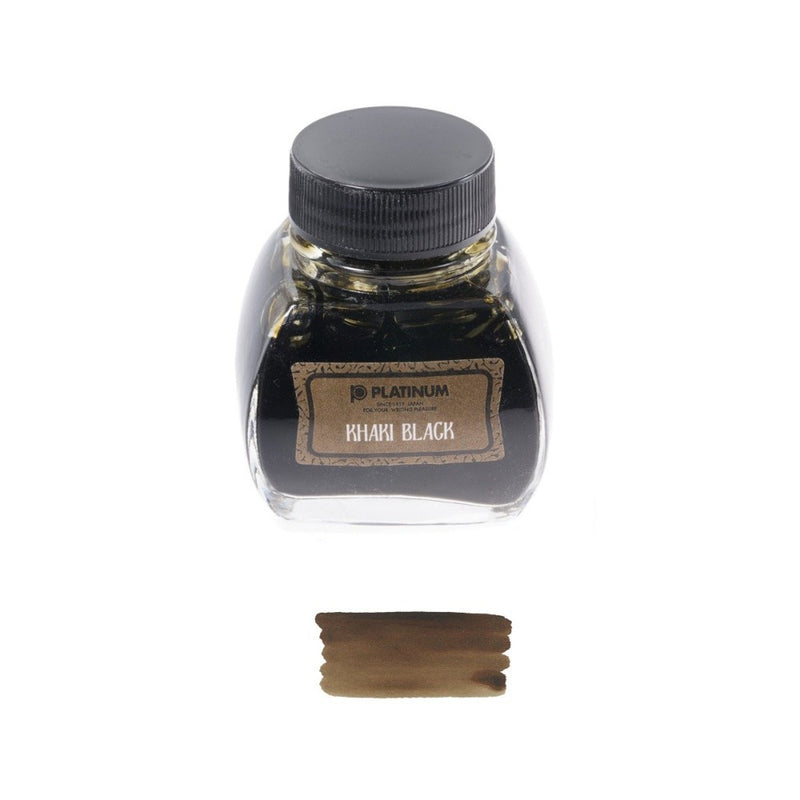 PLATINUM, Classic Ink Bottle - KHAKI BLACK 1