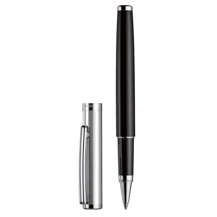 OTTO HUTT, Roller Pen - DESIGN 01 Black Sterling Silver 3