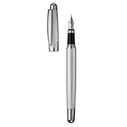 OTTO HUTT, Fountain Pen - DESIGN 02 STERLING SILVER STRIPED 4