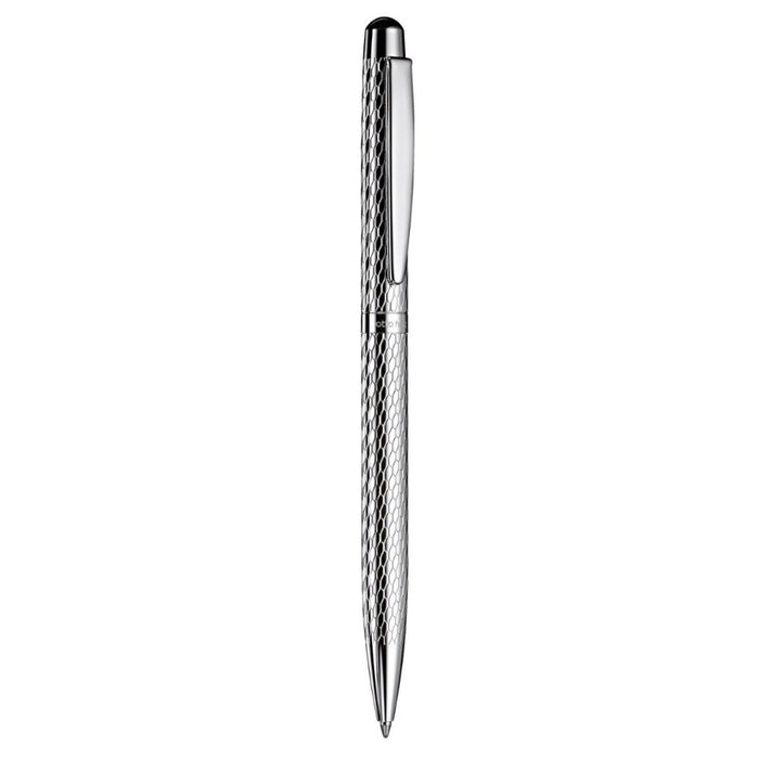 OTTO HUTT, Ballpoint Pen - DESIGN 02 Honeycomb Sterling Silver 