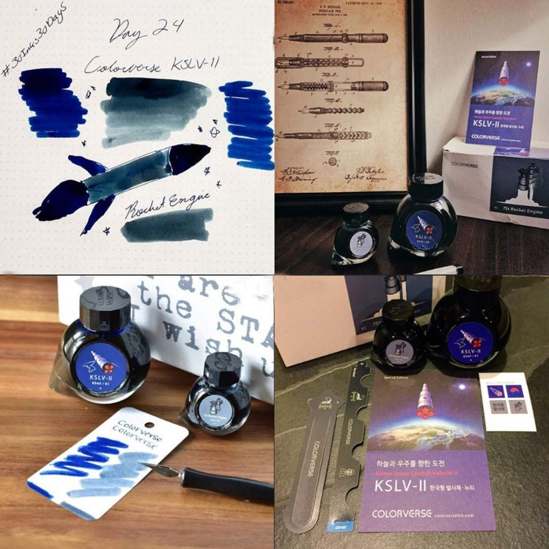 COLORVERSE, Ink 2 Bottles - SPECIAL EDITION KLSV-II & 75t ROCKET ENGINE (65ml+15ml) 7