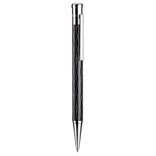 OTTO HUTT, Ballpoint pen - DESIGN 04 Wave Pattern Black 