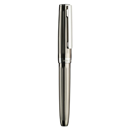 OTTO HUTT, Fountain Pen - DESIGN 07 Brass Trans Black 