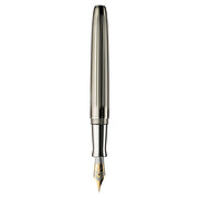 OTTO HUTT, Fountain Pen - DESIGN 07 Brass Trans Black 