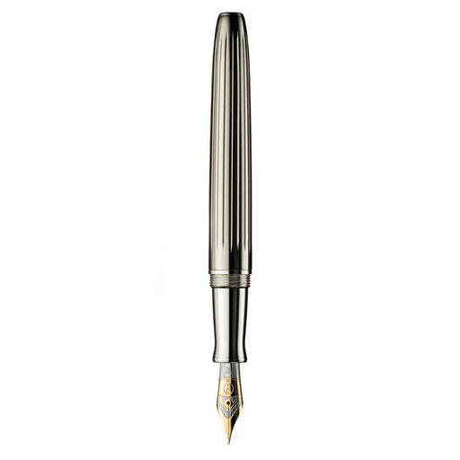 OTTO HUTT, Fountain Pen - DESIGN 07 Brass Trans Black 