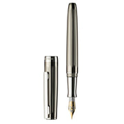 OTTO HUTT, Fountain Pen - DESIGN 07 Brass Trans Black 3