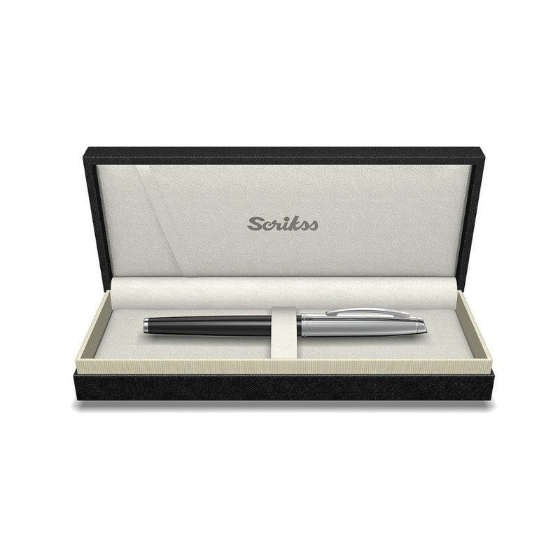 SCRIKSS, Fountain Pen - OSCAR 39 BLACK CHROME 6