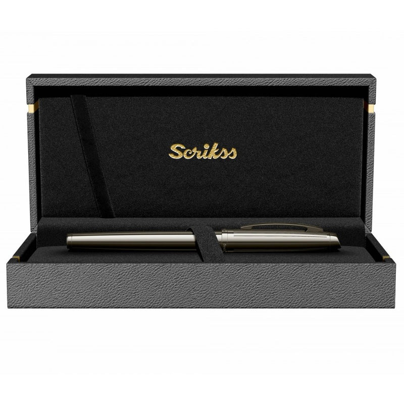 SCRIKSS, Fountain Pen - OSCAR 39 TITANIUM GMT.