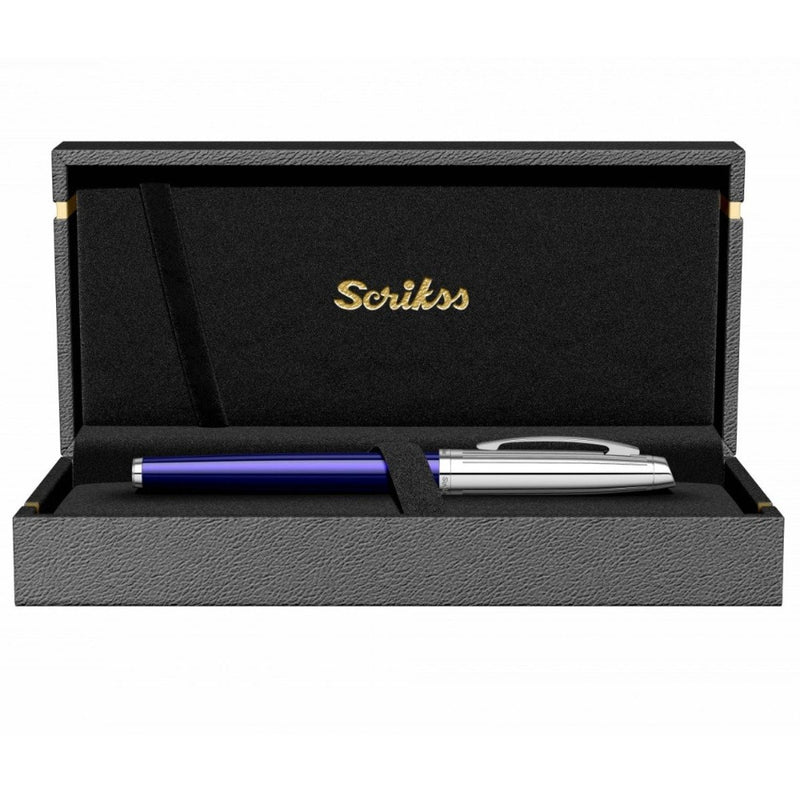 SCRIKSS, Roller Pen - OSCAR 39 NAVY BLUE CT 10