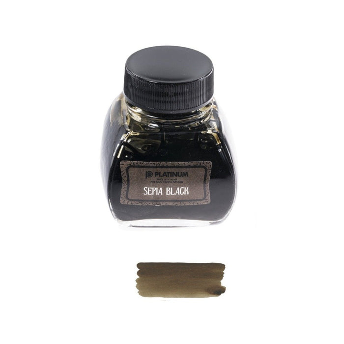 PLATINUM, Classic Ink Bottle - SEPIA BLACK 1