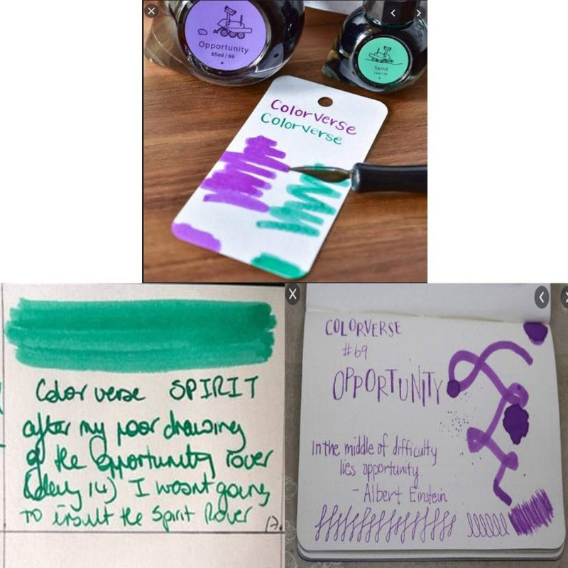 COLORVERSE, Ink 2 Bottles - THE RED PLANET Season 5 OPPORTUNITY & SPIRIT (65ml+15ml) 7