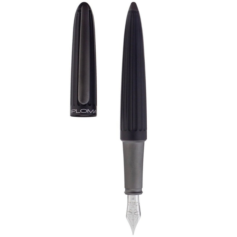 DIPLOMAT, Fountain Pen - Aero BLACK 8