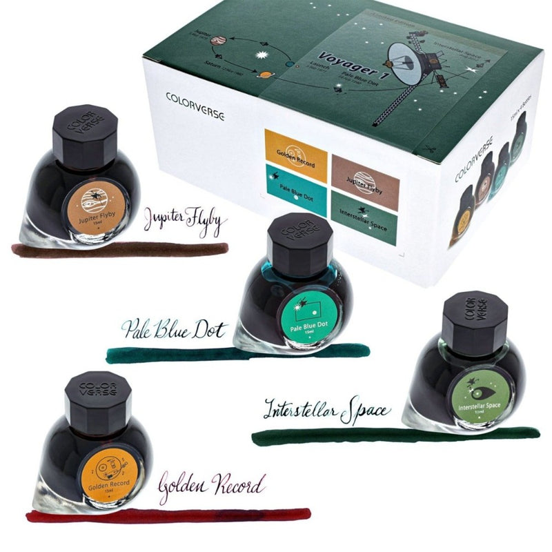 COLORVERSE, Ink 4 Bottles - 2018 Limited Edition VOYAGER 1 (15ml) 5