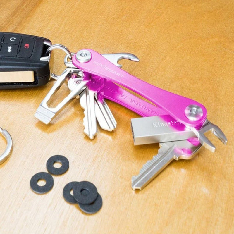 KEYSMART, Compact KEY HOLDER - PINK 3