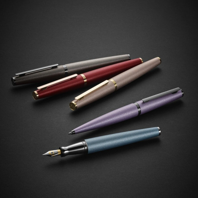 OTTO HUTT, Fountain Pen - DESIGN 06 ASH GREY AUGERGINE 5