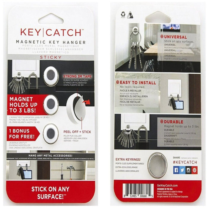 KEYSMART, Key Catch - STICKY Magnetic HANGER 4