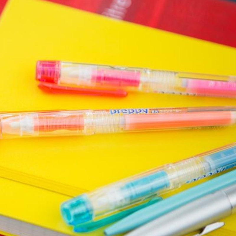 PLATINUM, Refillable Highlighter - PREPPY GREEN 6